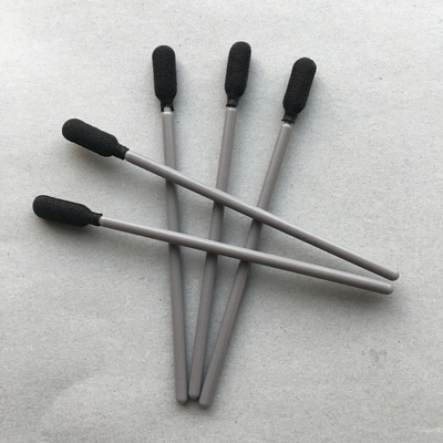 Semiconductor Lint Gratis Q Tips Black Foam Gray Stick Super Absorbent