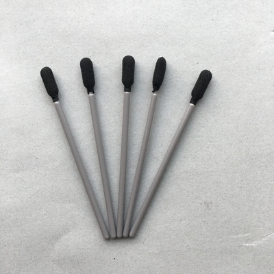Semiconductor Lint Gratis Q Tips Black Foam Gray Stick Super Absorbent