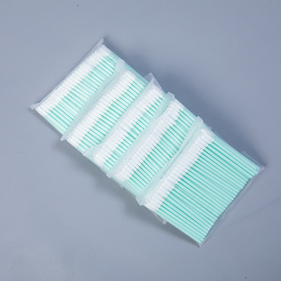 Penyeka Kapas Plastik Polyester 100% Panjang Total 70 Mm Tanpa Reaksi Kimia