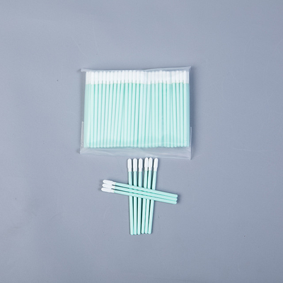 Penyeka Kapas Plastik Polyester 100% Panjang Total 70 Mm Tanpa Reaksi Kimia