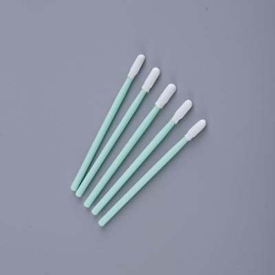 Lab Double Layer Polyester Swab, Clean Room Cotton Swab Plastic Sticks