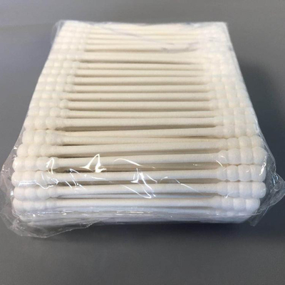 Paper Handle White Cotton Bud Swab Kepala Bulat Untuk Pembersihan Kosmetik