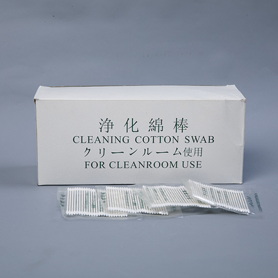 Penggunaan Kimia Cotton Bud Swab Paper Stick 25 Pcs / Bag CE ROHS Disetujui
