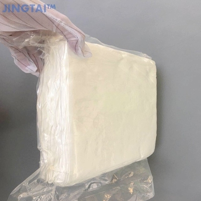 Kain Pembersih Bebas Serat LCD Ultrasonic Sealed Edge Technology 105 G / M2