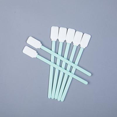 Lint Free Polyester Swab Stick Kepala Non Woven Untuk Membersihkan Printer Inkjet