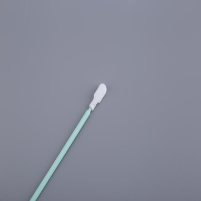 Polypropylene Handle Polyester Swab, Swab Pembersih Serat Rajutan Q Tips