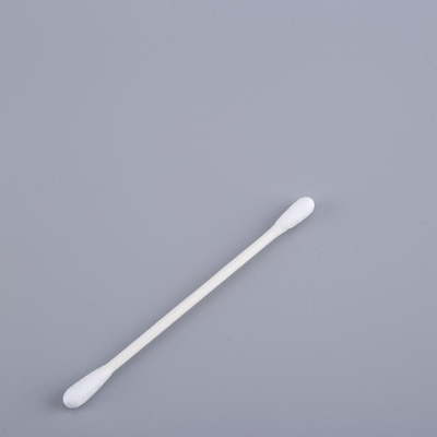 Paper Handle White Cotton Bud Swab Kepala Bulat Untuk Pembersihan Kosmetik