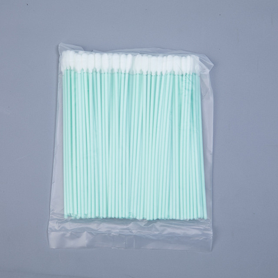 Penyeka Microfiber Industri Panjang, Penyeka Busa Medis Dengan Tongkat PP Keras
