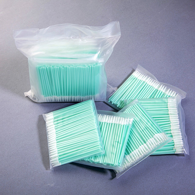 Ponsel Bebas Serat ESD Safe Swab 11,5 Mm Panjang Kepala Dengan Ujung Busa