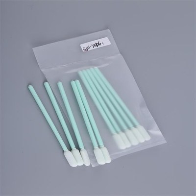 Portable Tx709 Esd Safe Foam Tip Swabs 107mm Panjang Total Residu Non Volatil Rendah