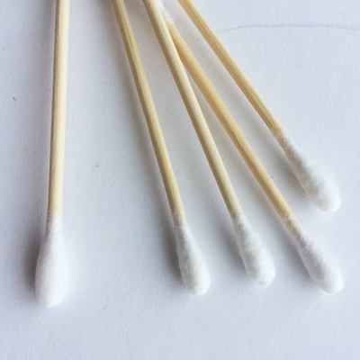 Pembersih Telinga 3 "75mm Cotton Buds Biodegradable