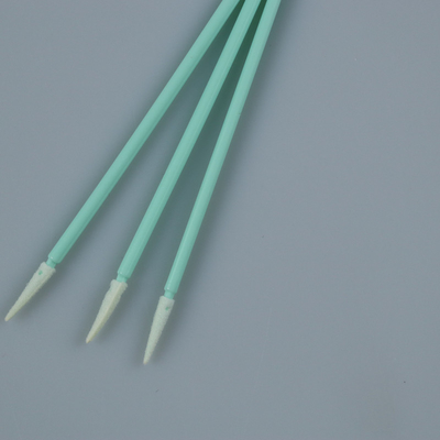 Cleanroom Clean Cotton Swab bebas debu Menunjuk Tip Elektronik Membersihkan Penyeka Busa