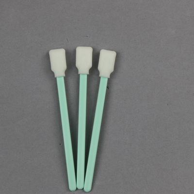 Penyeka Busa Cleanroom PP Stick Bebas Serat Dengan Paddle Tip