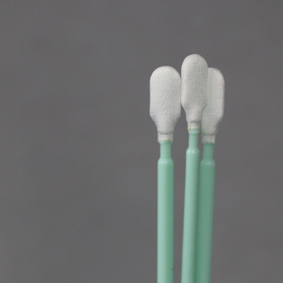 165mm Cleanroom Polyester Lint Free Cleaning Swab Sekali Pakai Untuk Printer