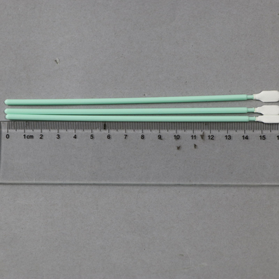 165mm Cleanroom Polyester Lint Free Cleaning Swab Sekali Pakai Untuk Printer
