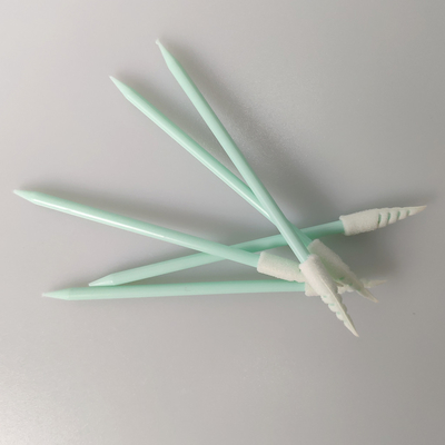 Spiral Head Pointy Ends Foam Tip Swab 67mm Untuk Pembersihan Perhiasan