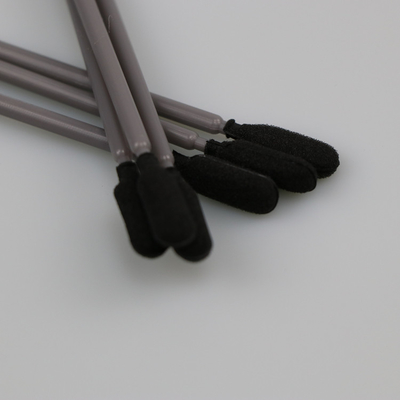 Gray PP Stick Open Cell Foam Cleanroom Swab Untuk Penggunaan Industri