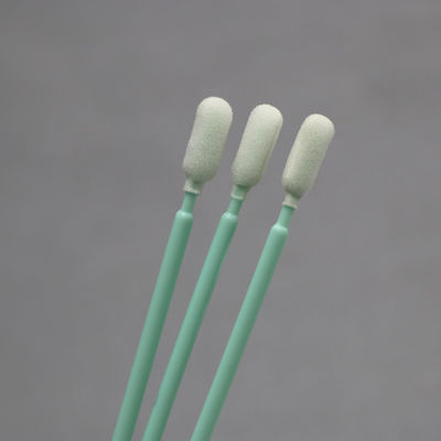 Termal Terikat 165mm Foam Tip Pembersih Swabs Untuk Deep Hole 100 Pcs Swabs