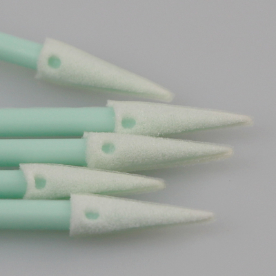 Sponge Tip Tip PP Stick Slot Groove Pembersih Swab 76mm