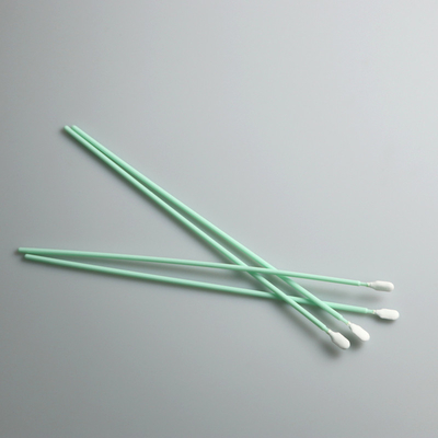 250mm PP Long Handle Lint Free Dacron Swab Cleaning Stick Untuk Elektronik