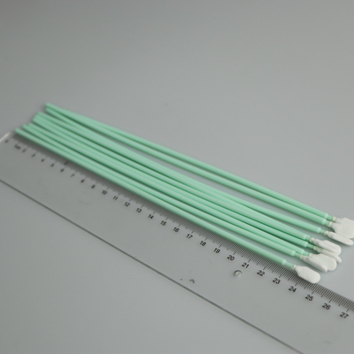 250mm PP Long Handle Lint Free Dacron Swab Cleaning Stick Untuk Elektronik