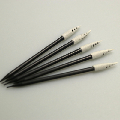Spiral Sharp Sponge Head Foam Swab Untuk Proyek Hobi Bersih
