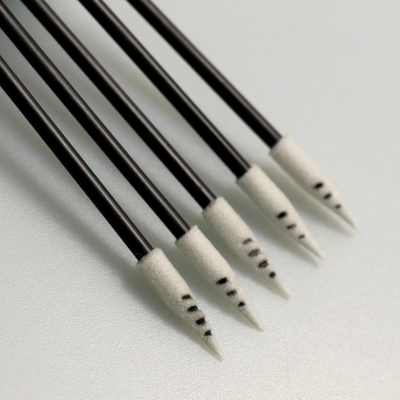 Spiral Point Head Disposable Foam Cleaning Swab