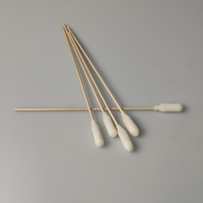 Paket Individu Gagang Kayu 15cm Medical Foam Swab