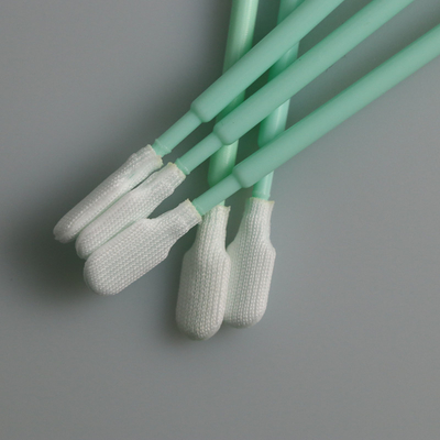 165mm PP Stick Polyester Swab Untuk Membersihkan Peralatan Sensitif