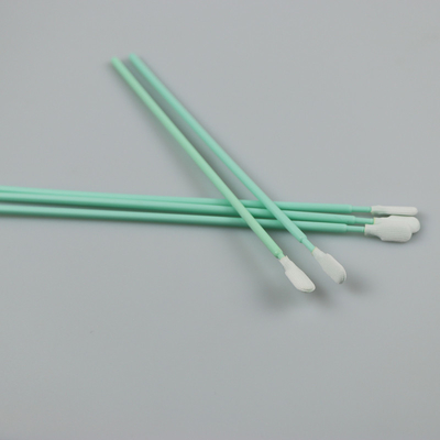 165mm PP Stick Polyester Swab Untuk Membersihkan Peralatan Sensitif