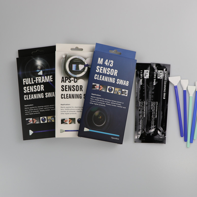 Sensor Pembersih Kamera Full Frame 24mm Penyeka Pembersih Bebas Serat Kepala SafeFlexible