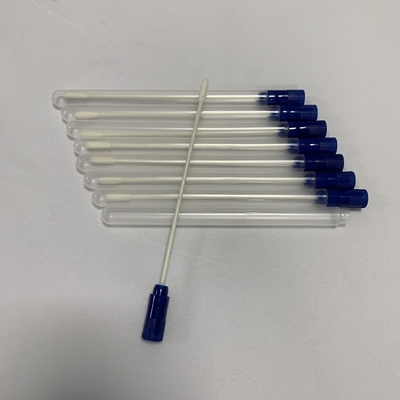 ABS Stick EO Sterile Virus Test Foam Swab Untuk Pengumpulan Sampel Rumah Sakit