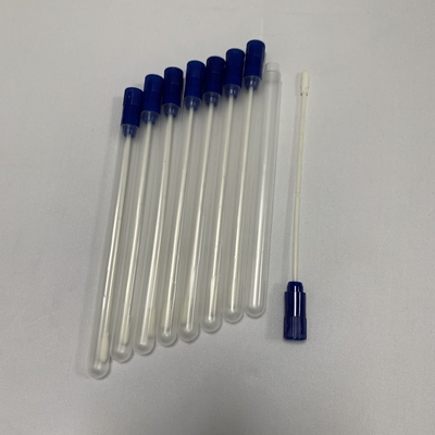 ABS Stick EO Sterile Virus Test Foam Swab Untuk Pengumpulan Sampel Rumah Sakit