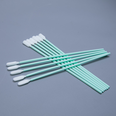 Q Tips Round Head Sponge Swab Dengan Pegangan Polypropylene 65 "