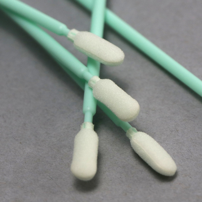 Q Tips Round Head Sponge Swab Dengan Pegangan Polypropylene 65 "
