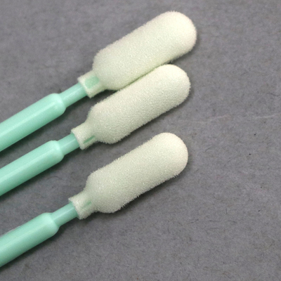 Q Tips Round Head Sponge Swab Dengan Pegangan Polypropylene 65 "