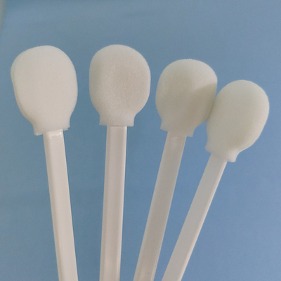 Kepala Spons Bulat Putih Pp Stick Busa Tip Penyeka Bentuk Lolipop