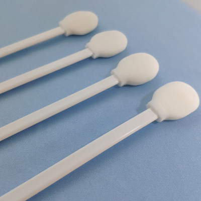 Kepala Spons Bulat Putih Pp Stick Busa Tip Penyeka Bentuk Lolipop
