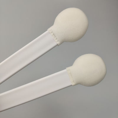 Macro-Head Medical Surface Prep Applicator: 16mm Extra-Wide White Sponge untuk Pengelolaan Cairan & Dressing yang Cepat