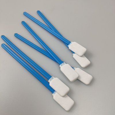 125mm Flat Paddle Head Polyester Swab Untuk Pembersihan Printer Inkjet