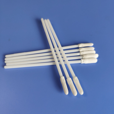 Kecil Micro Dacron Head Polypropylene Polyester Swab Double Layer Rajutan