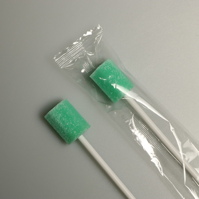 Tanpa DOP Disposable Steril Foam Tipped Oral Cleaning Swab