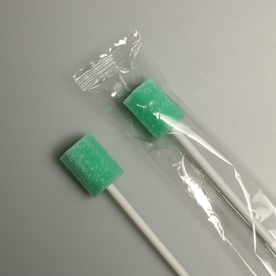 Hexagon Sponge Tip Disposable Steril Swab OEM Untuk Pembersihan Mulut