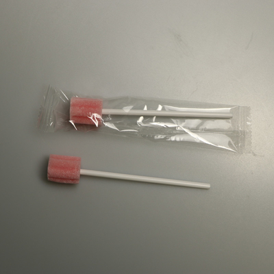 Tanpa DOP Disposable Steril Foam Tipped Oral Cleaning Swab