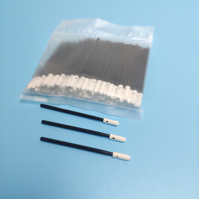 100 PCS penyeka ujung busa cleanroom tanpa debu sel terbuka busa swab bebas serat