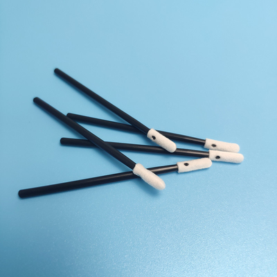 100 PCS penyeka ujung busa cleanroom tanpa debu sel terbuka busa swab bebas serat