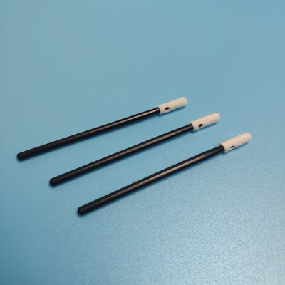 PP Tongkat Disposable Foam Tipped Cleaning Swab Panjang 70mm