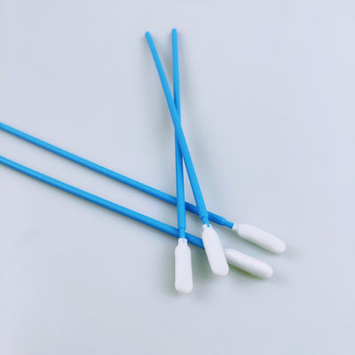 Tidak ada Lint Foam Cleaning Swab Dengan PP Stick 165mm 100pcs/bag Personalize Terima