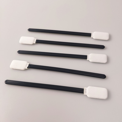 6 Inch Square Head Black PP Stick Polyester Penyeka Pembersih Permukaan