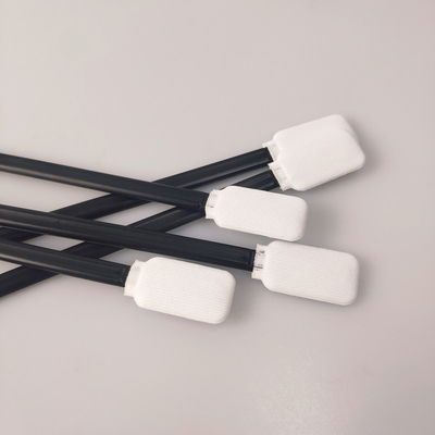 6 Inch Square Head Black PP Stick Polyester Penyeka Pembersih Permukaan